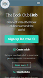 Mobile Screenshot of bookclubhub.org